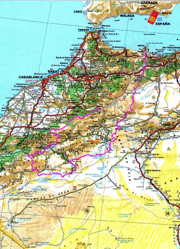 Image trace Maroc 2016